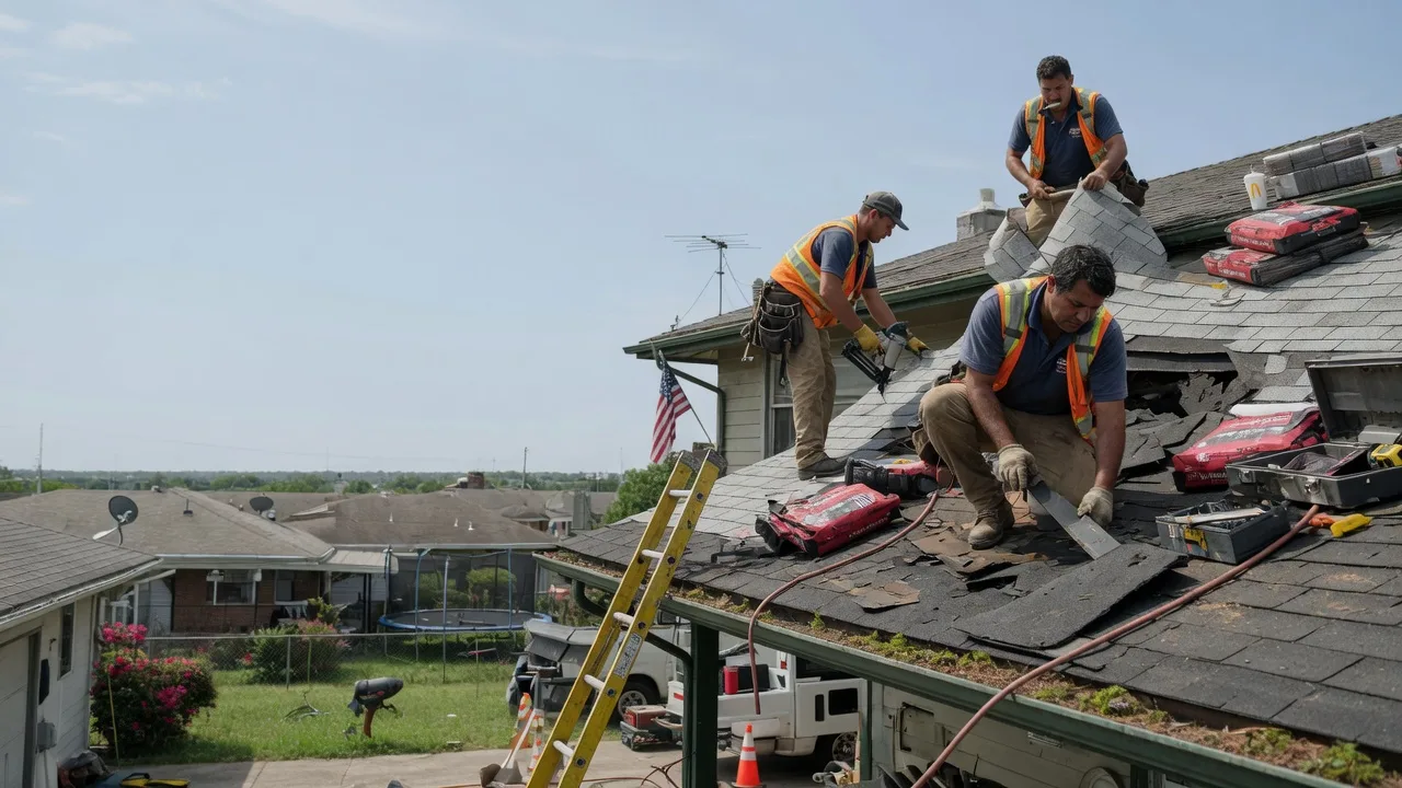 Roof Repair in Brookshire, TX near me